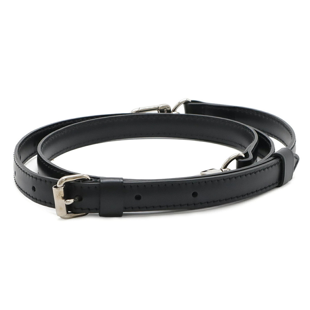 LOUIS VUITTON Epi Shoulder Strap Adjustable Leather Black